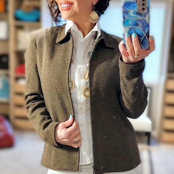 Garfield & Marks zip up blazer made in 🇺🇸 - Picture 4 of 16